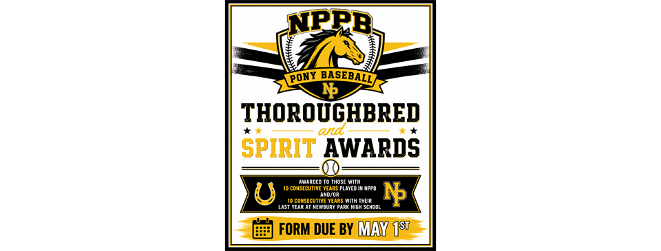Thoroughbred and Spirit Award - CLICK Image for the form!