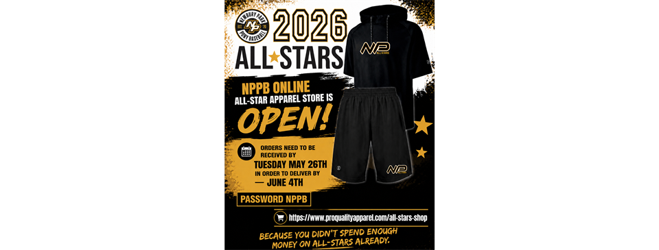 All-Star Apparel - OPEN UNTIL TUESDAY 5/26 